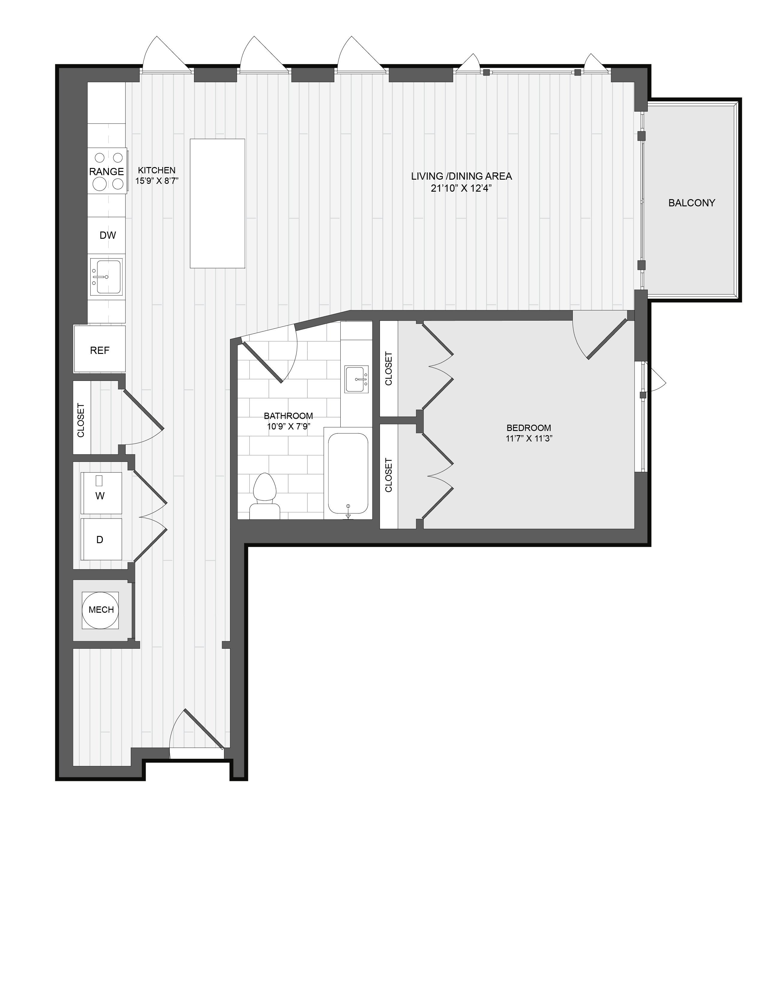 7 X 11 Bathroom And Closet Floor Plans Bathroom Flooring